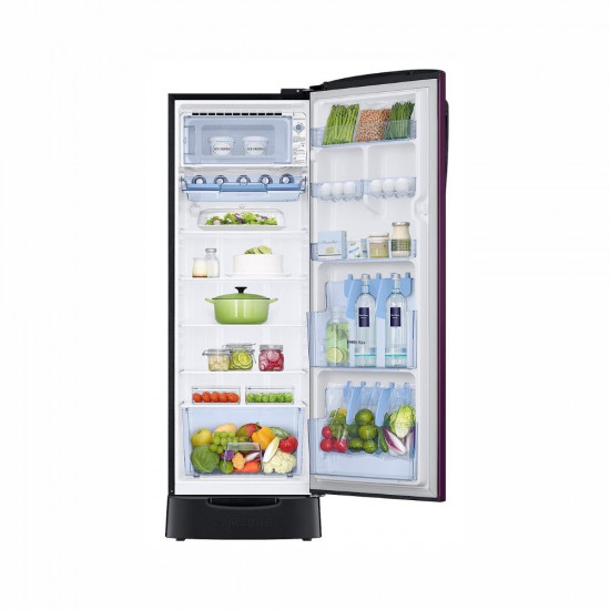 Samsung 246 L 3 Star Digital Inverter Direct Cool Single Door Refrigerator RR26C3893UT HL