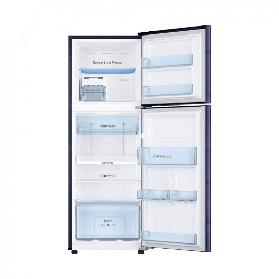Samsung 253 L 3 Star Inverter Frost-Free Double Door Refrigerator (RT28T3753UV/HL, Blue Wave, Convertible, 2022 Model)