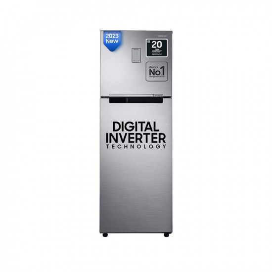 Samsung 256 L 2 Star Digital Inverter Frost Free Double Door Refrigerator RT30C3442S9 HL