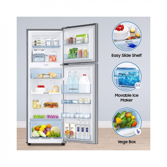 Samsung 256 L 2 Star Digital Inverter Frost Free Double Door Refrigerator RT30C3442S9 HL