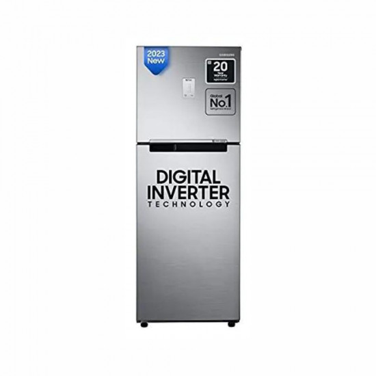 Samsung 256 L 2 Star Digital Inverter with Display Frost Free Double Door Refrigerator RT30C3442S9 HL