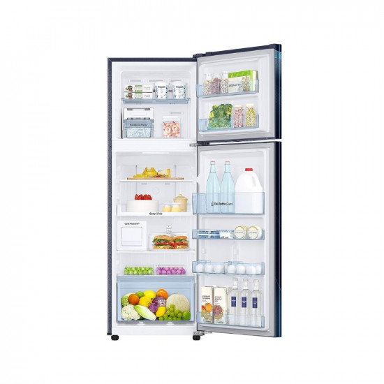 Samsung 265 L 3 Star Inverter Frost Free Double Door Refrigerator(RT30A3A234U/HL,Rythmic Twirl BLUE, 2022 Model)