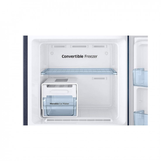 Samsung 265 L 3 Star Inverter Frost Free Double Door Refrigerator(RT30A3A234U/HL,Rythmic Twirl BLUE, 2022 Model)