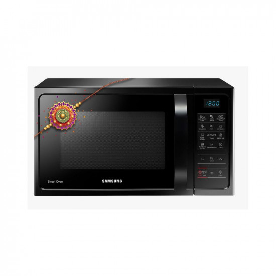 Samsung 28L, Convection Microwave Oven with Curd Making(MC28A5013AK/TL, Black, 10 Yr warranty)
