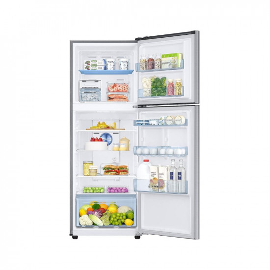 Samsung 301L 2 Star Inverter Frost-Free Convertible 5 In 1 Double Door Refrigerator (RT34C4522S8/HL,Elegant Inox 2023 Model)