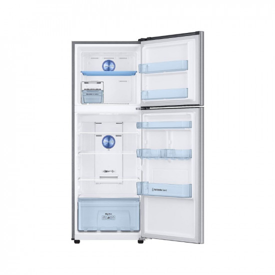 Samsung 301L 2 Star Inverter Frost-Free Convertible 5 In 1 Double Door Refrigerator (RT34C4522S8/HL,Elegant Inox 2023 Model)