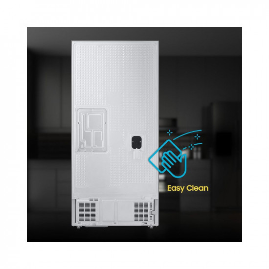 Samsung 580 L 4 Star Inverter Frost-Free Convertible French Door Side-By-Side Refrigerator (RF57A5032S9/TL, Refined Inox, Silver, 2023 Model)