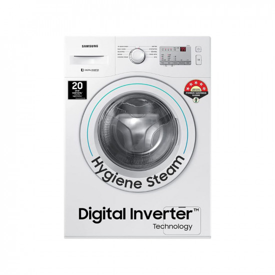 Samsung 6.0 Kg Inverter 5 Star Fully-Automatic Front Loading Washing Machine