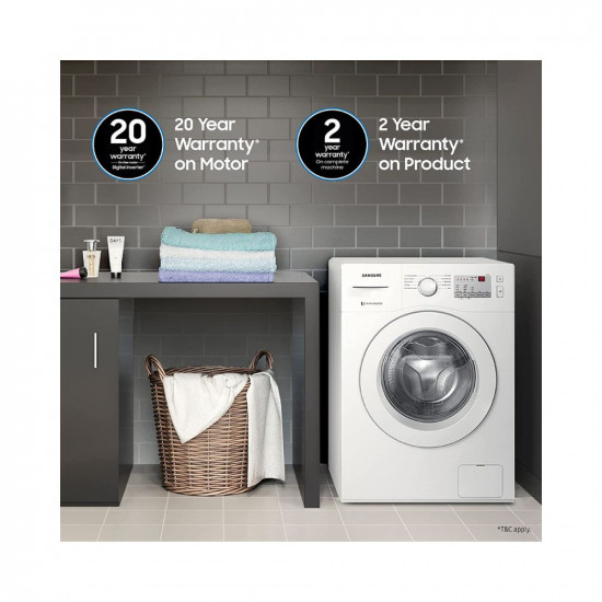 Samsung 6.0 Kg Inverter 5 Star Fully-Automatic Front Loading Washing Machine