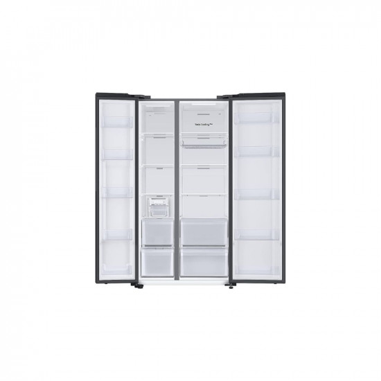 Samsung 653L WI-FI Enabled SmartThings Side By Side Inverter Refrigerator (RS76CG8113B1HL, Black DOI)