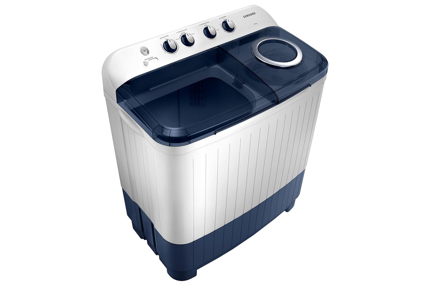 Samsung 7 kg 5 star Semi-Automatic Top Load Washing Machine WT70C3200LLTL Air Turbo Drying Light Gray 2023 Model