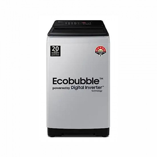 Samsung 8 Kg Inverter 5 Star Fully Automatic Top Load Ecobubble Washing Machine WA80BG4441BGTL