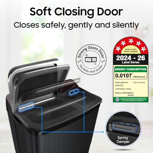 Samsung 8 kg Semi Automatic Top Load Washing Machine WT80F4560RDTL Light Gray - product image 2
