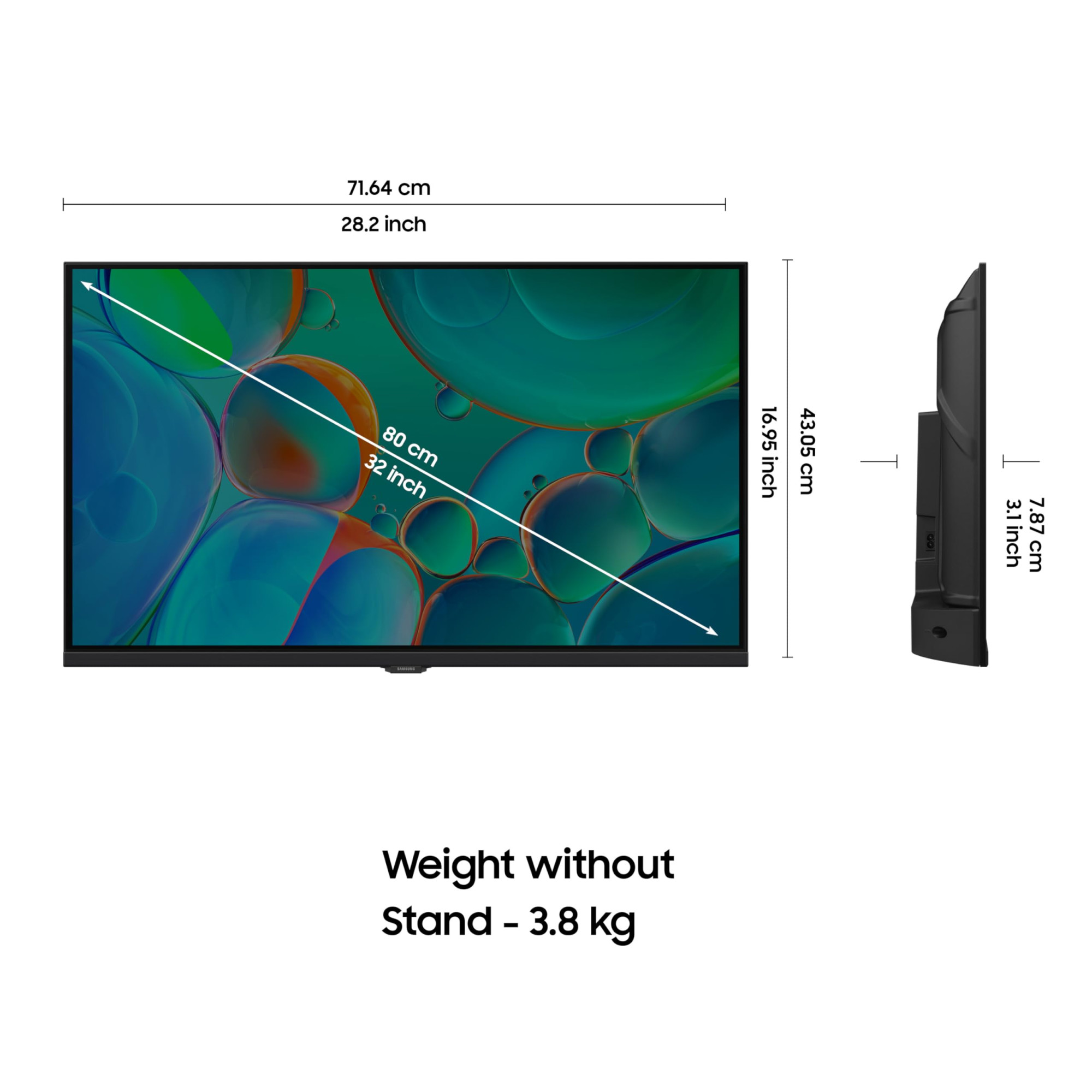 Samsung 80 cm 32 inches HD Smart LED TV UA32H4550FUXXL