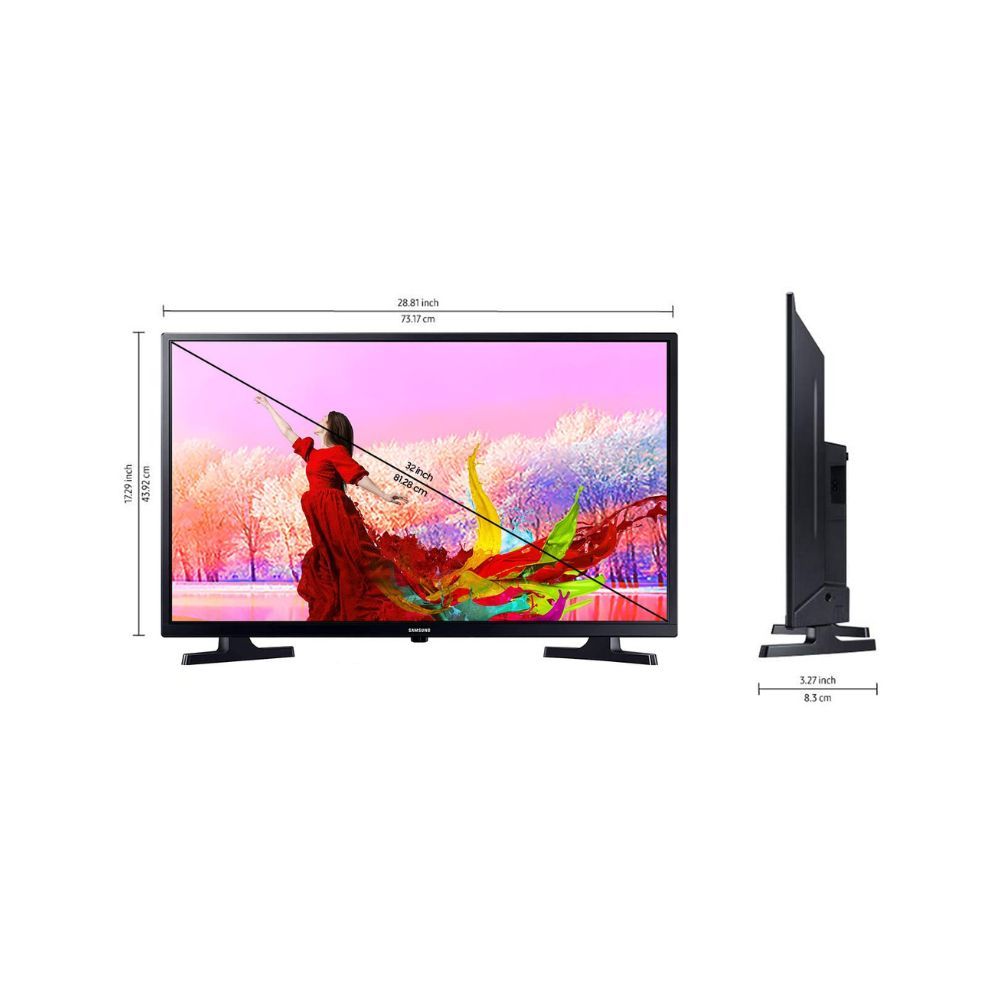 Samsung 80 cm (32 Inches) Wondertainment Series HD Ready LED Smart TV UA32T4340BKXXL (Glossy Black)