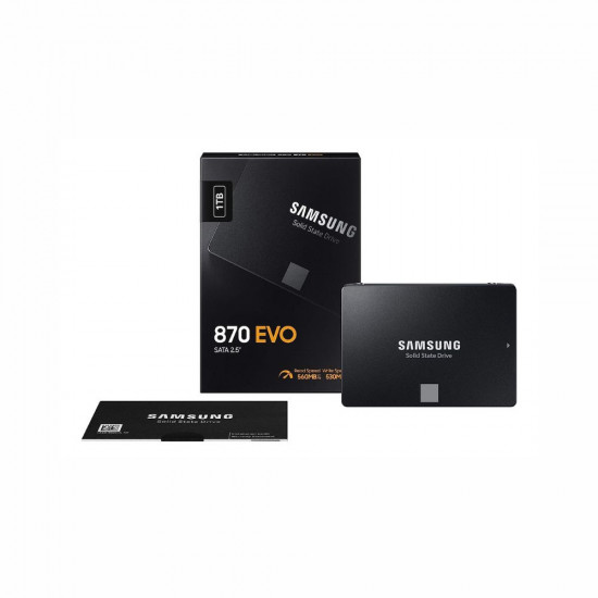 Samsung 870 EVO 1TB SATA 6 35 cm 2 5 Internal Solid State Drive SSD MZ 77E1T0