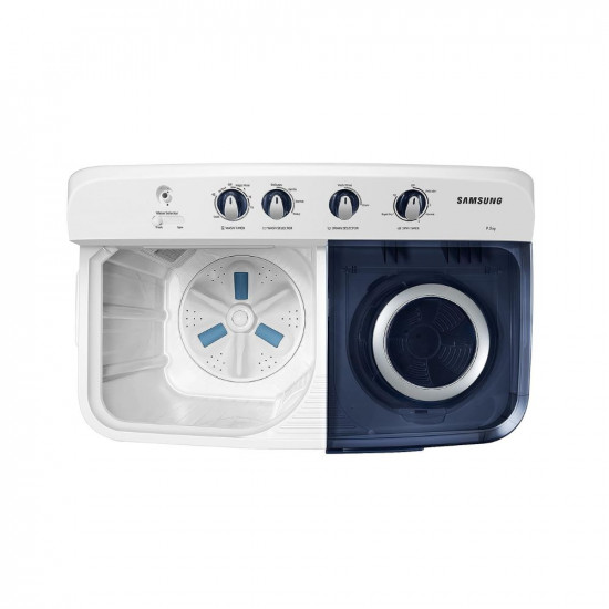 Samsung 9.5 kg, 5 Star, Hexa Storm Pulsator, Semi-Automatic Top Load Washing Machine (WT95A4200LL/TL, Air Turbo Drying, LIGHT GRAY)