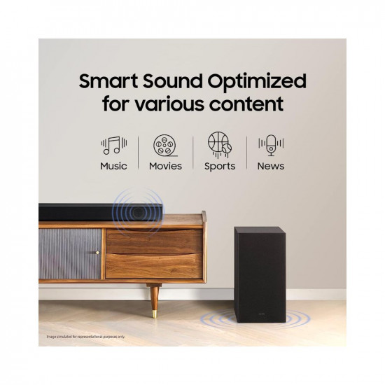 Samsung Dolby Digital Bluetooth Soundbar HW T42E XL