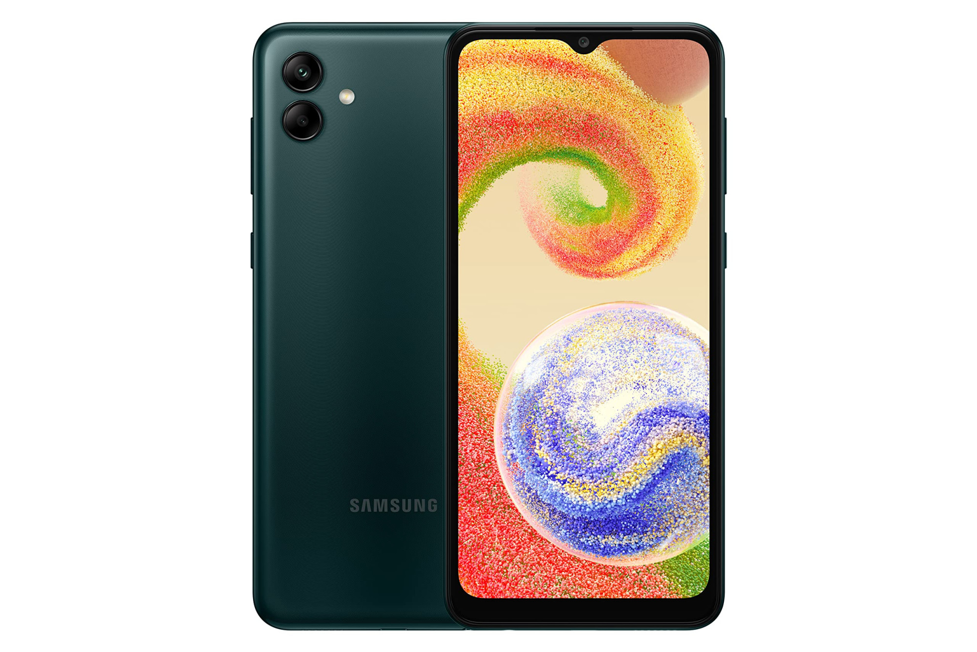 Samsung Galaxy A04 Green 4GB 64GB Storage  50 MP Rear Camera  Face Unlock  Upto 8GB RAM with RAM Plus  MediaTek Helio P35  5000 mAh Battery