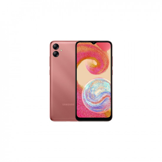 Samsung Galaxy A04e (Copper, 4GB, 128GB Storage) | 13 MP Rear Camera| Face Unlock | Upto 8GB RAM with RAM Plus | MediaTek Helio P35 | 5000 mAh Battery