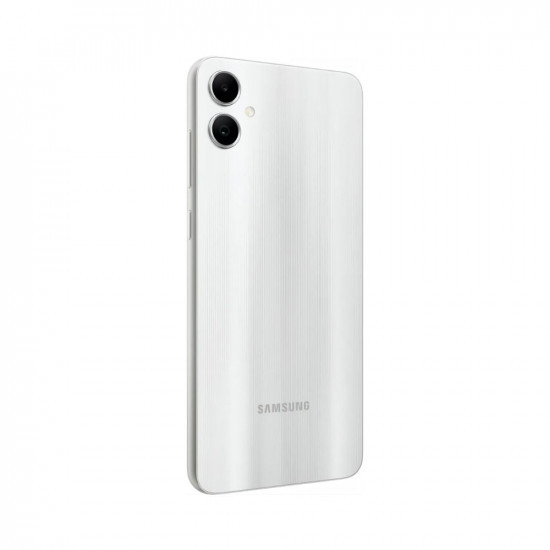 Samsung Galaxy A05 (Silver, 6GB RAM, 128GB Storage) | 50 MP Main Camera | Upto 12GB RAM with RAM Plus | MediaTek Helio G85 | 5000 mAh Battery