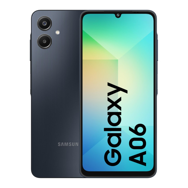 Image of Samsung Galaxy A06 (Black, 4GB RAM, 64GB Storage)| 50 MP Main Camera| Upto 8GB RAM with RAM Plus| MediaTek Helio G85| 5000 mAh Battery Knox Vault: Security &amp; Privacy| Fingerprint Sensor