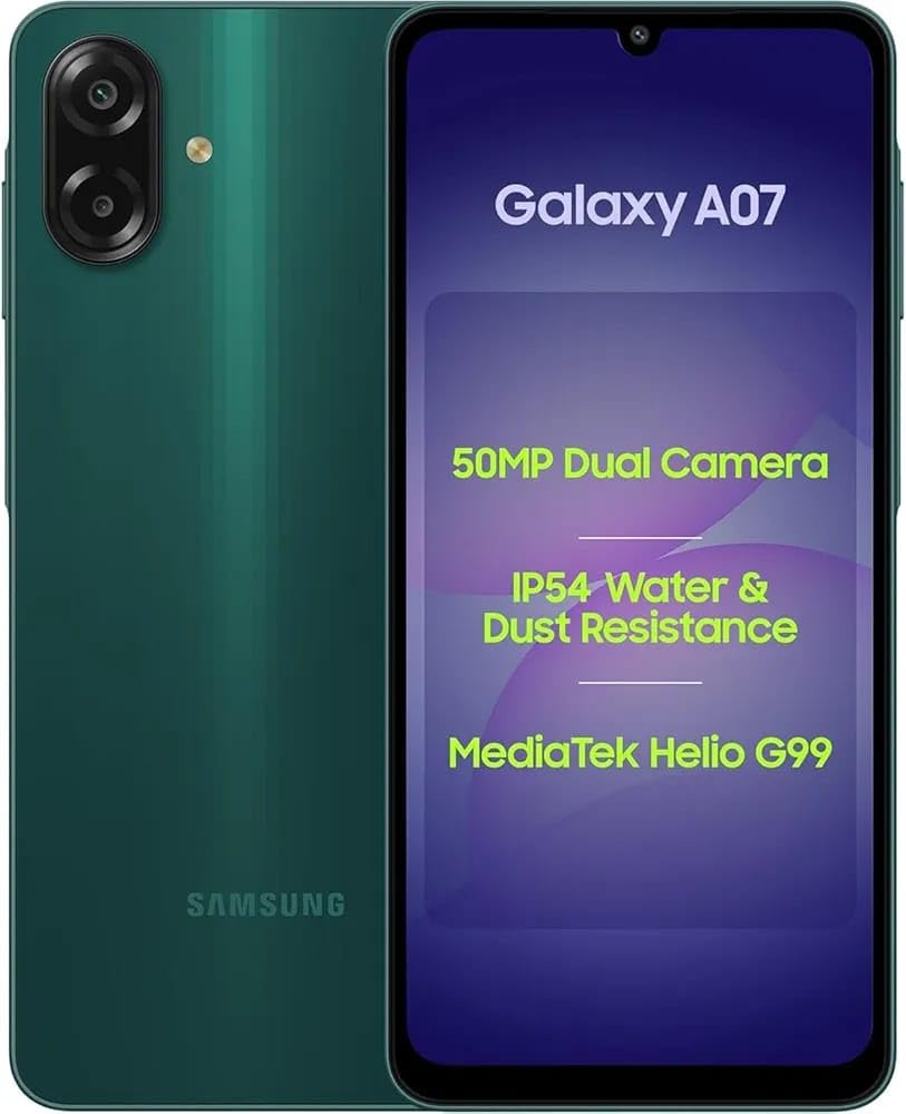 Samsung Galaxy A07 LTE Green 4GB RAM 64GB Storage
