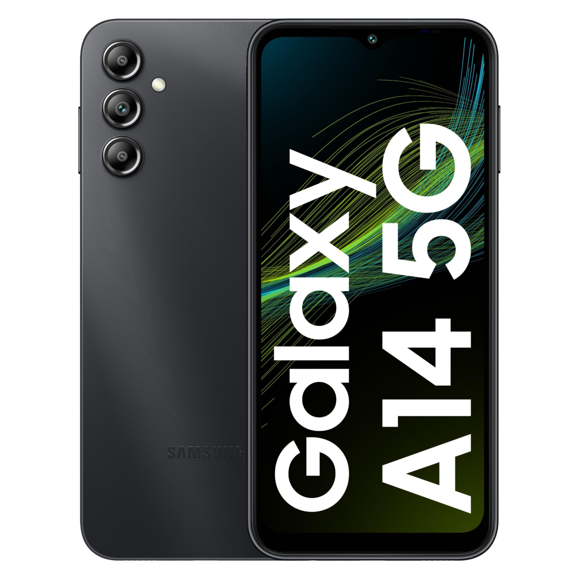 Samsung Galaxy A14 5G Black 4GB 64GB Storage  Triple Rear Camera 50 MP Main  Upto 8 GB RAM with RAM Plus  Without Charger