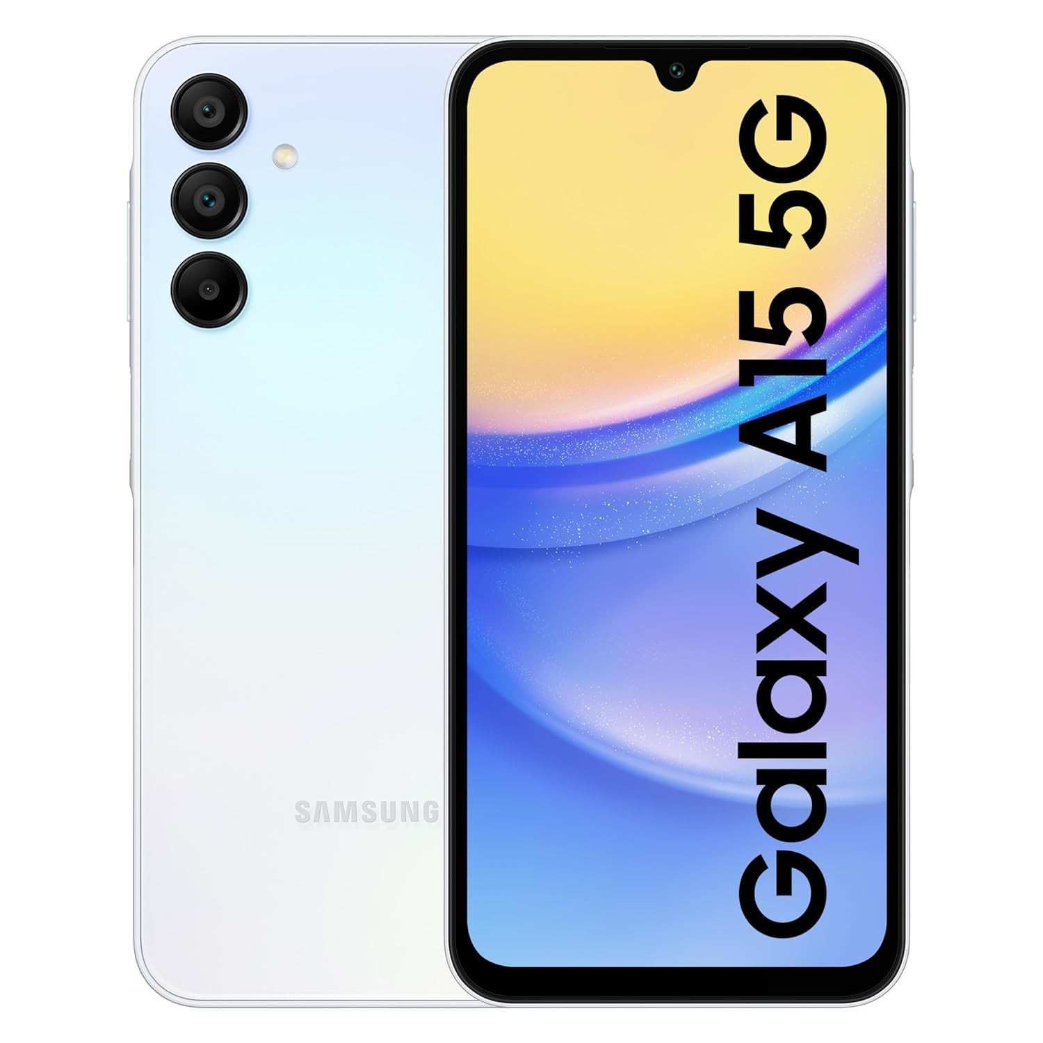 Samsung Galaxy A15 5G (Light Blue, 8GB, 256GB Storage) | 50 MP Main Camera | Android 14 with One UI 6.0 | 16GB Expandable RAM | MediaTek Dimensity 6100+ | 5000 mAh Battery