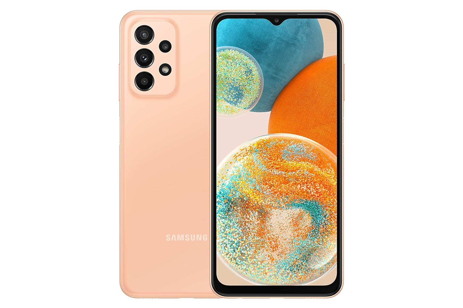 Samsung Galaxy A23 5G, Orange (6GB, 128GB Storage) with Offer,Samsung Galaxy A23 5G, Orange (6GB, 128GB Storage) Without Offer