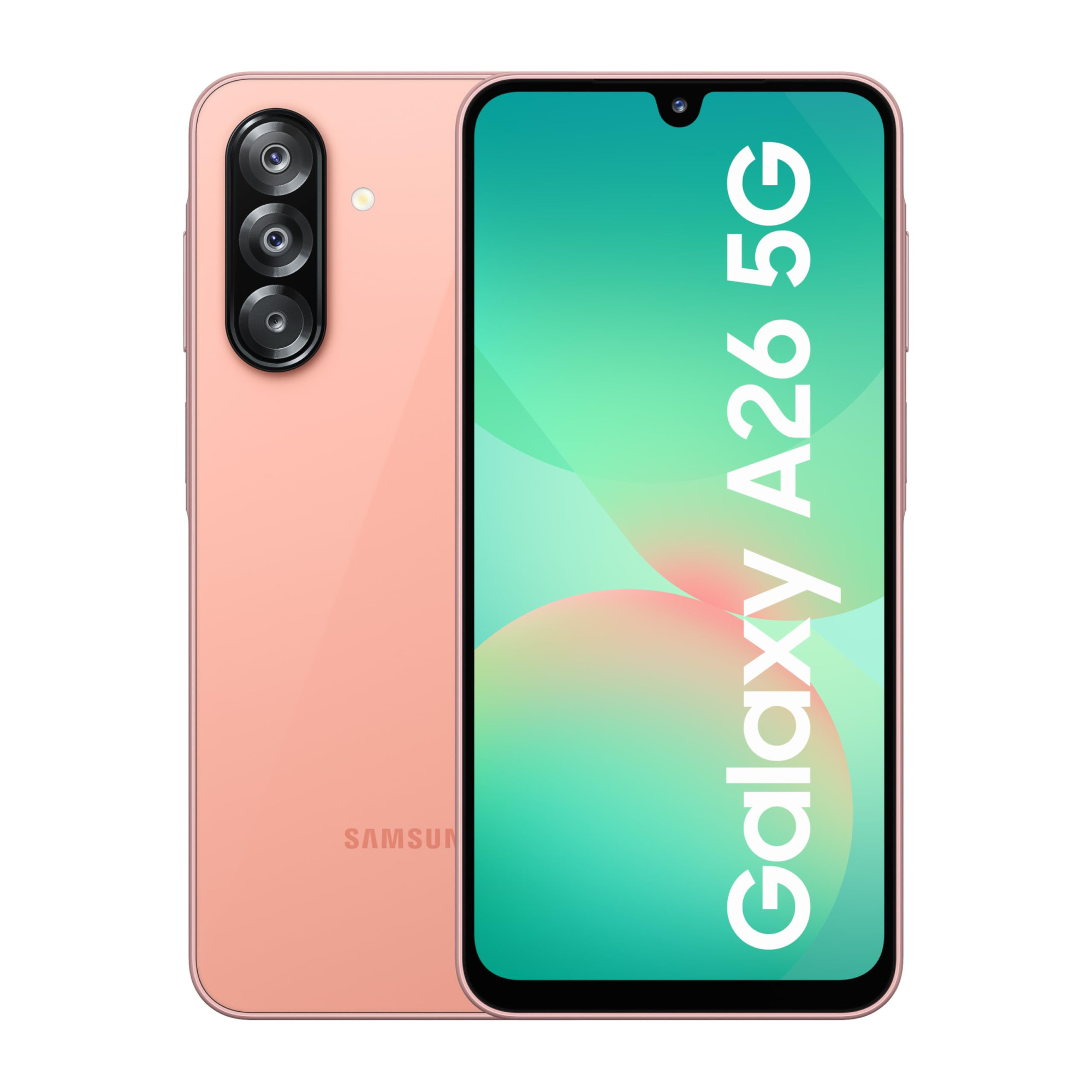 Samsung Galaxy A26 5G Awesome Peach 8GB 128GB  Awesome Intelligence AI  Circle to Search  Gemini Live  FHD sAMOLED Display  50MP OIS Camera  IP67 Rated