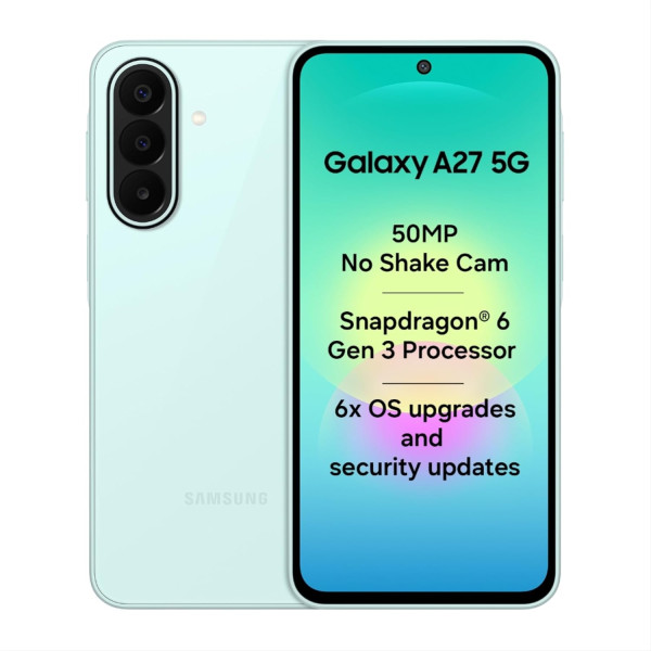 Image of Samsung Galaxy A27 5G (Light Green, 8GB RAM, 256GB Storage)