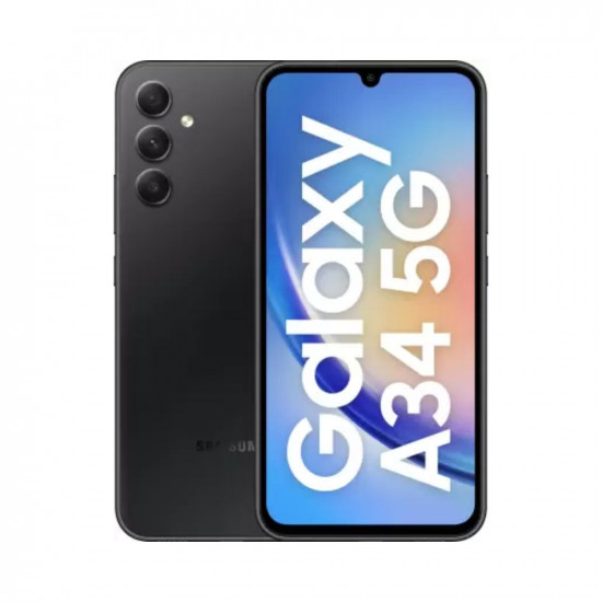 SAMSUNG Galaxy A34 5G (Awesome Graphite, 256 GB) (8 GB RAM)