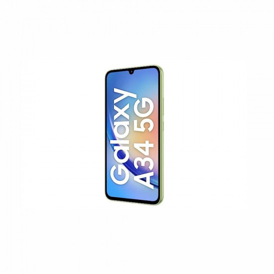 Samsung Galaxy A34 5G (Awesome Lime, 8GB, 128GB Storage)