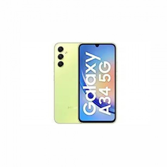 Samsung Galaxy A34 5G (Awesome Lime, 8GB, 128GB Storage)