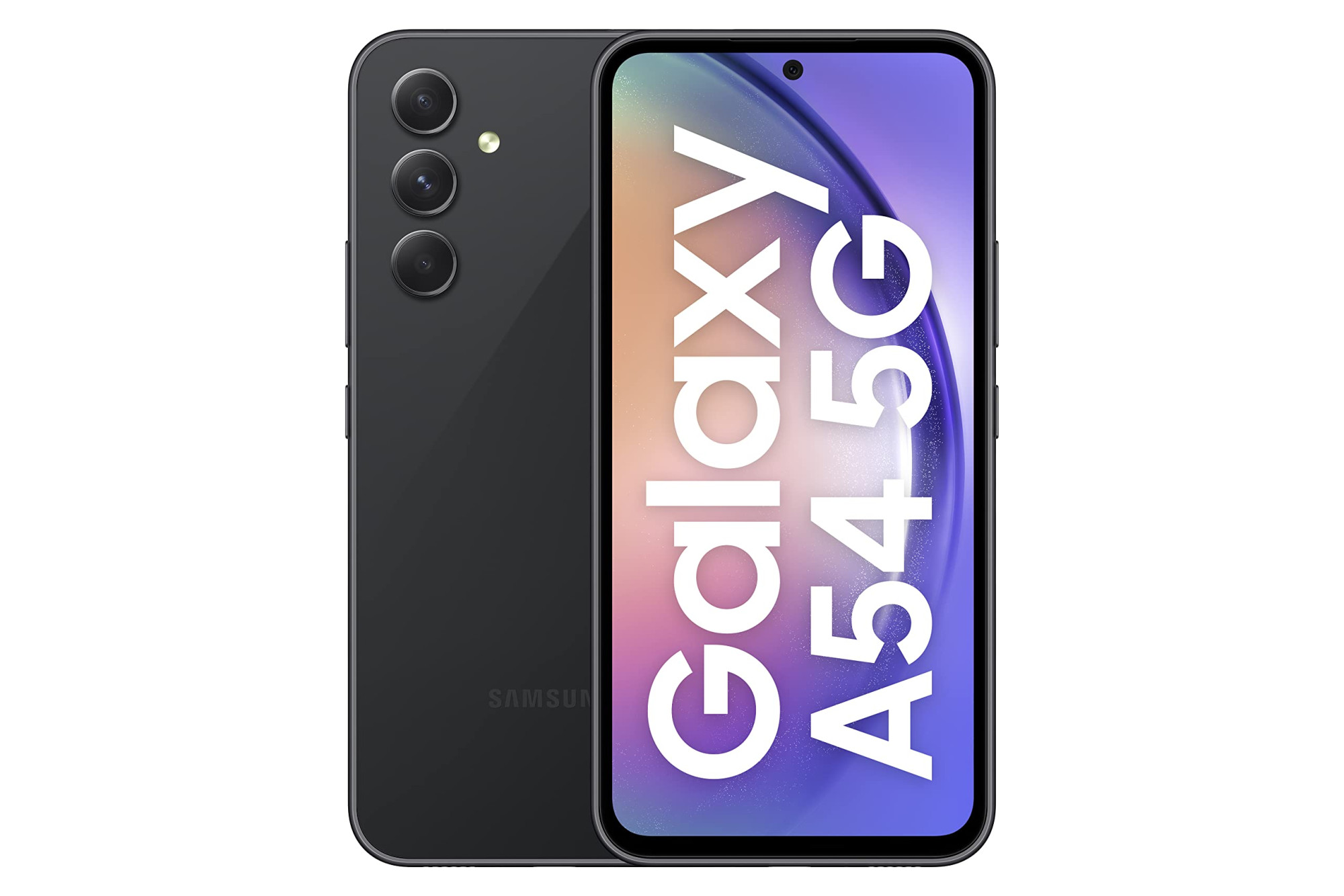 Samsung Galaxy A54 5G Awesome Graphite 8GB 128GB Storage  50 MP No Shake Cam OIS  IP67  Gorilla Glass 5  Voice Focus  Without Charger