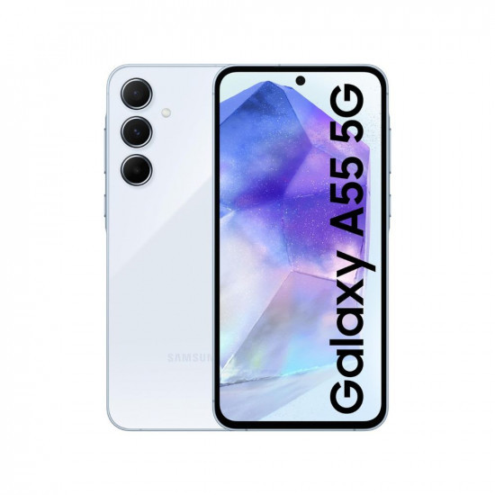 Samsung Galaxy A55 5G (Awesome Iceblue, 12GB RAM, 256GB Storage)