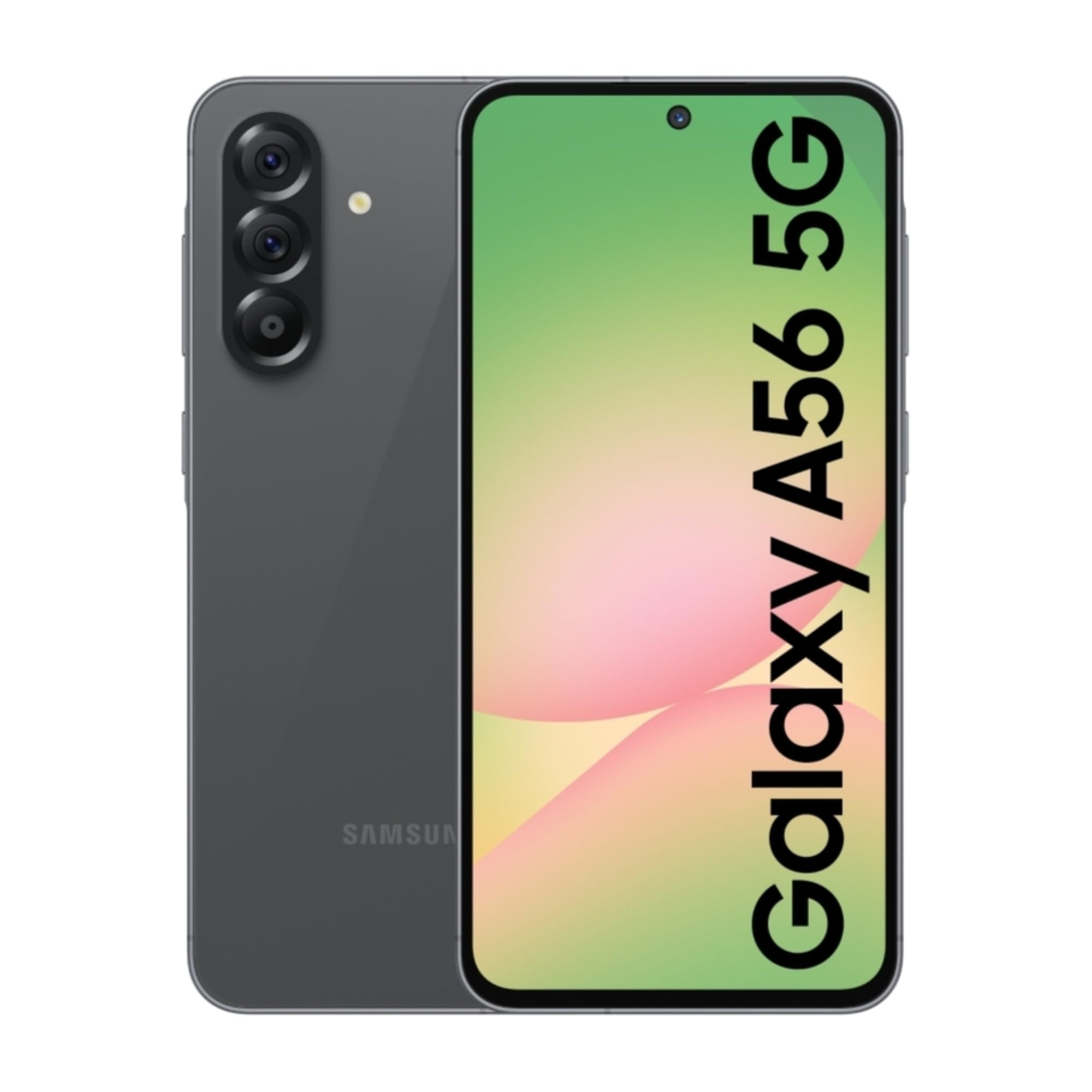 Samsung Galaxy A56 5G Awesome Graphite 8GB 256GB  Metal Frame  Gemini Live  Awesome Intelligence AI Circle to Search Instant Slo-Mo Auto-Trim Object Eraser  Flagship Grade Camera