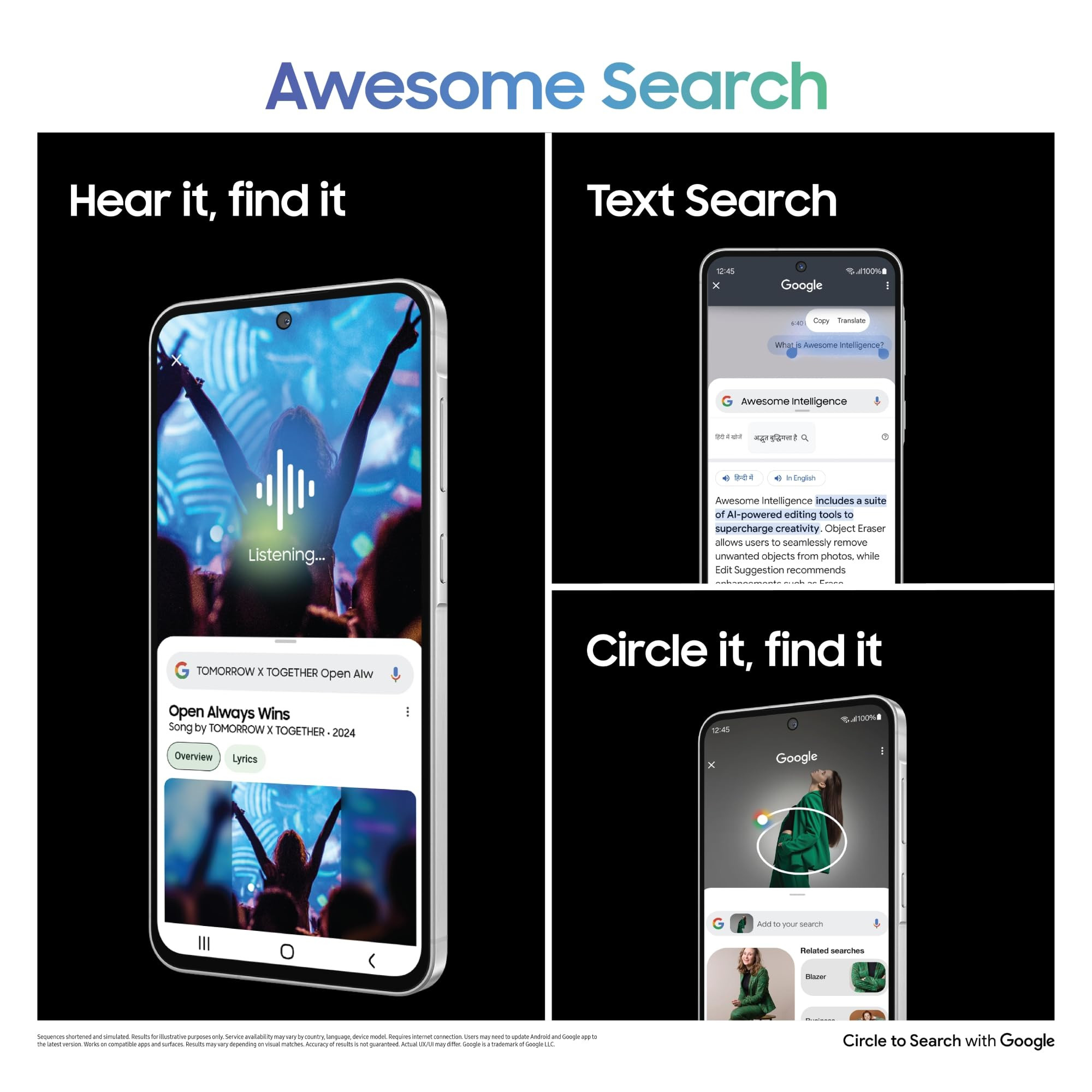 Samsung Galaxy A56 5G Awesome Light Gray 12GB 256GB  Metal Frame  Gemini Live  Awesome Intelligence AI Circle to Search Instant Slo-Mo Auto-Trim Object Eraser  Flagship Grade Camera