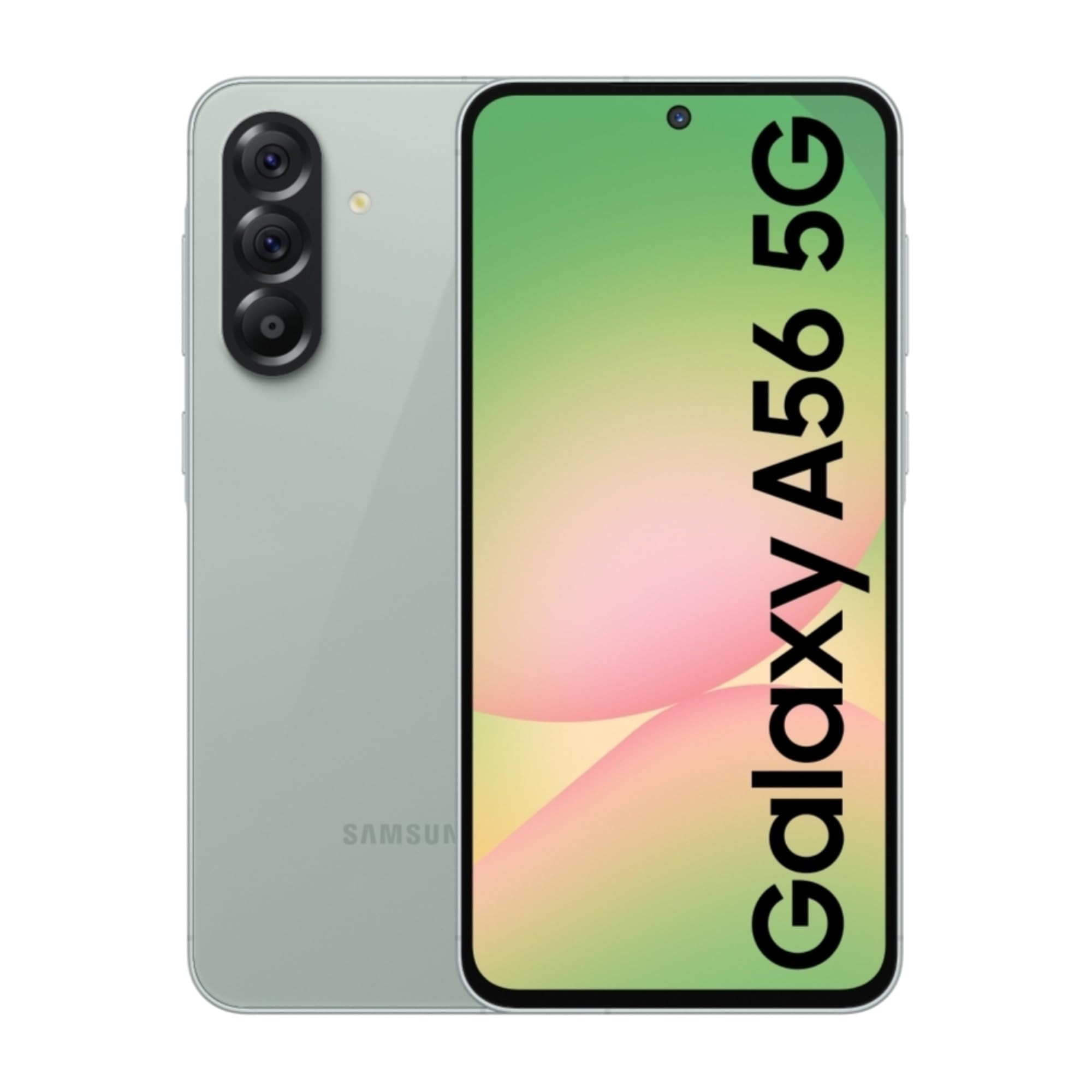 Samsung Galaxy A56 5G Awesome Olive 8GB 256GB  Metal Frame  Gemini Live  Awesome Intelligence AI Circle to Search Instant Slo-Mo Auto-Trim Object Eraser  Flagship Grade Camera
