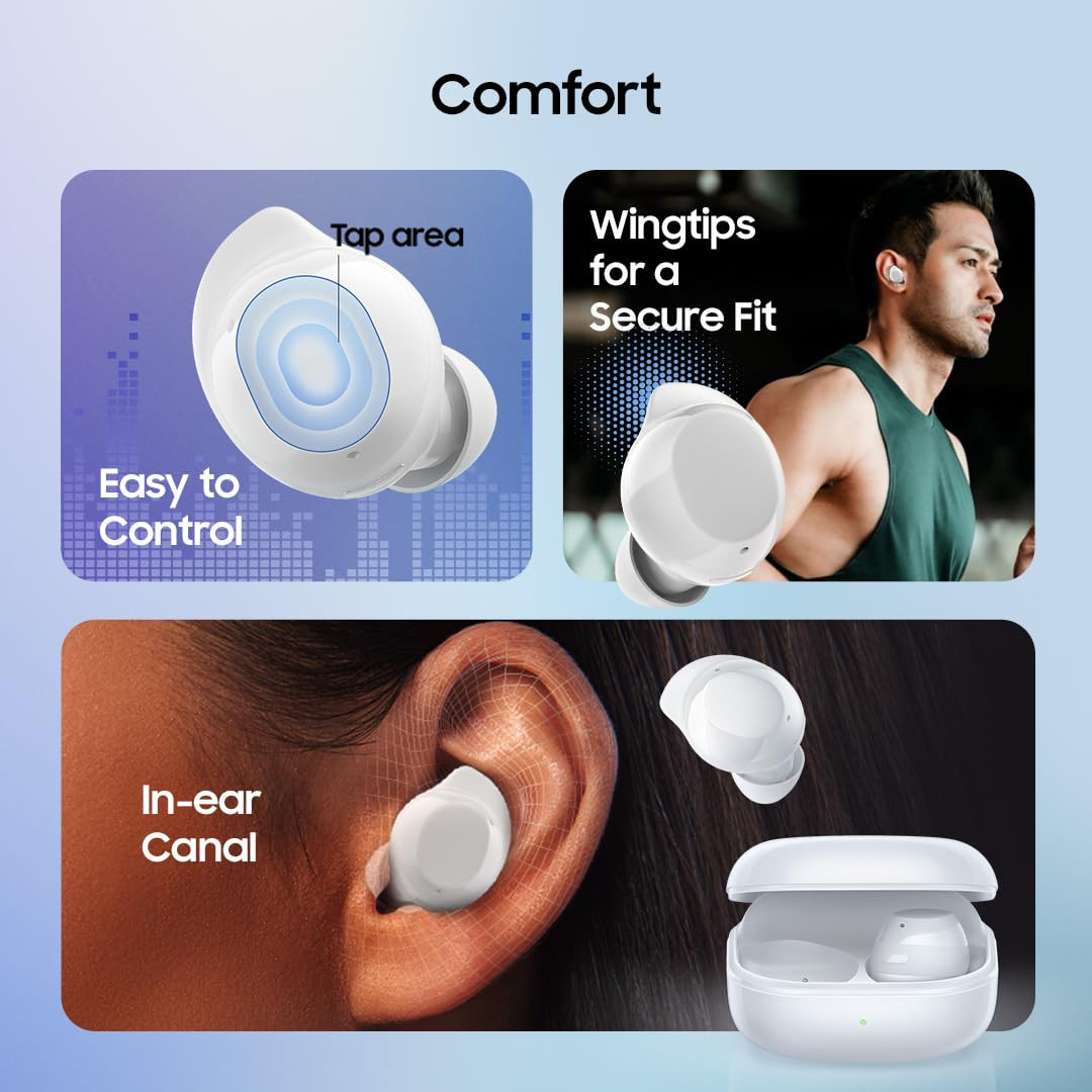 Samsung Galaxy Buds Core Black with Galaxy AI  Powerful Active Noise Cancellation  Enriched Bass  IP54