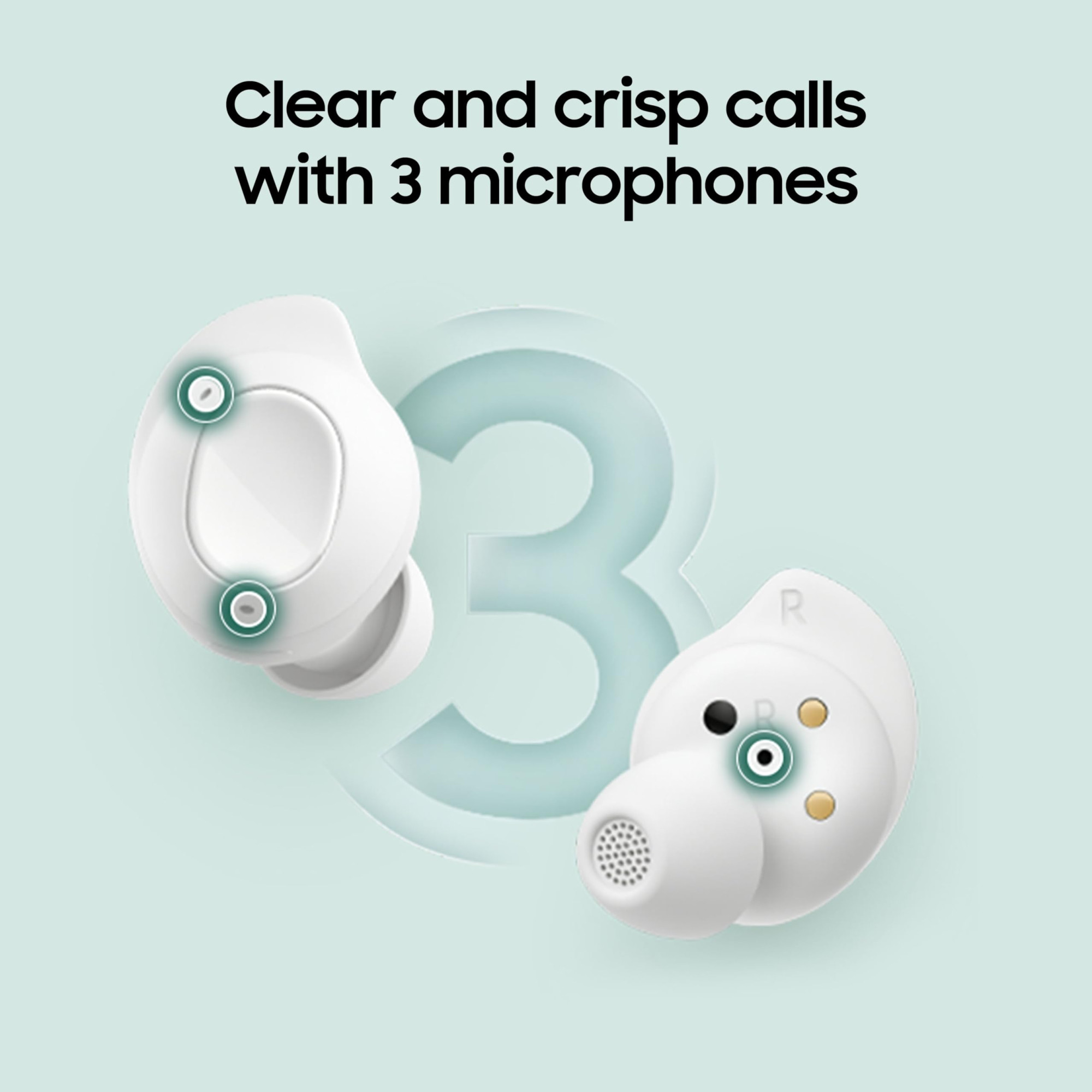 Samsung Galaxy Buds FE Graphite Powerful Active Noise Cancellation  Enriched Bass Sound  Ergonomic Design  30-Hour Battery Life