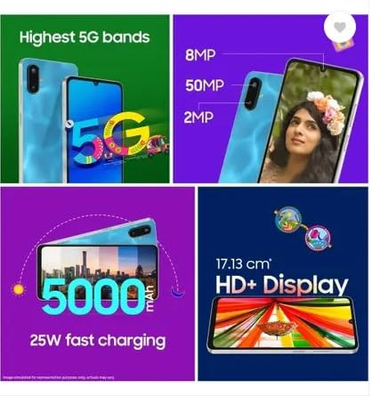 Samsung Galaxy F06 5G Bahama Blue 4GB 128GB