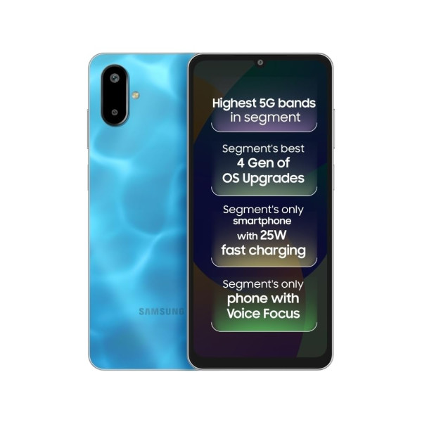 Image of Samsung Galaxy F06 5G (Bahama Blue, 64 GB) (4 GB RAM)