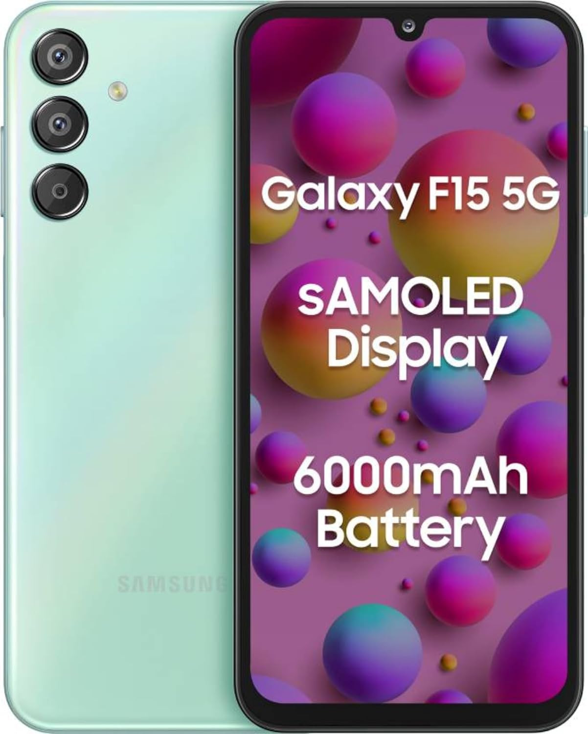 Samsung Galaxy F15 5G Jazzy Green 8GB RAM 128 GB Storage