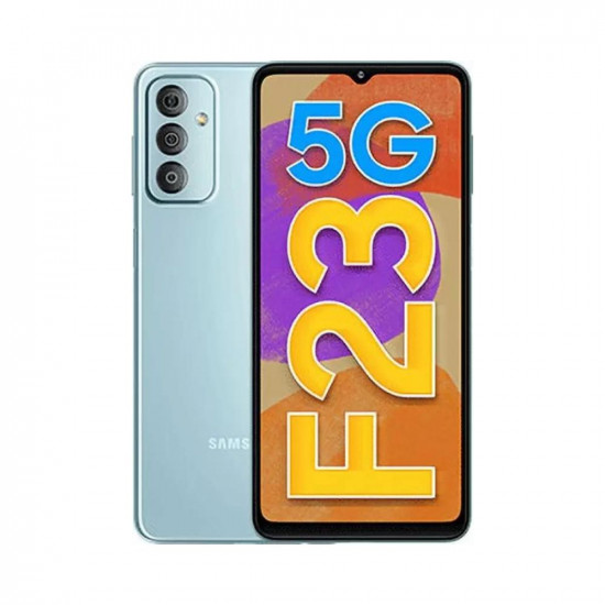 SAMSUNG Galaxy F23 5G (Aqua Blue, 128 GB)(6 GB RAM)