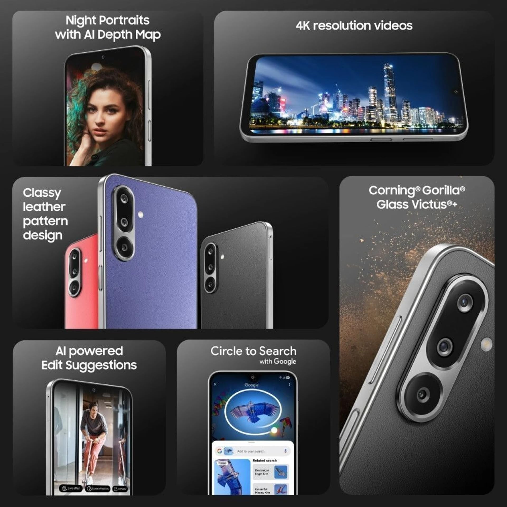 Samsung Galaxy F36 5G Black 6GB 128GB