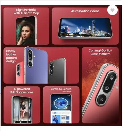 Samsung Galaxy F36 5G Red 128 GB 6 GB RAM