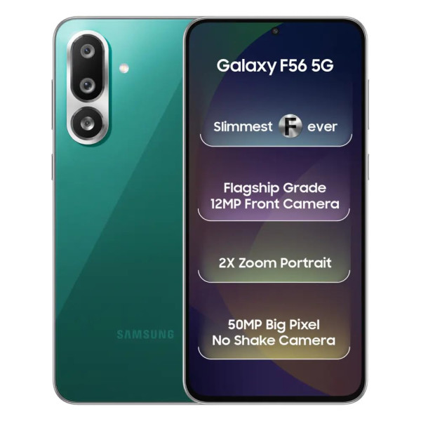Image of SAMSUNG Galaxy F56 5G (Green, 128 GB) (8 GB RAM)