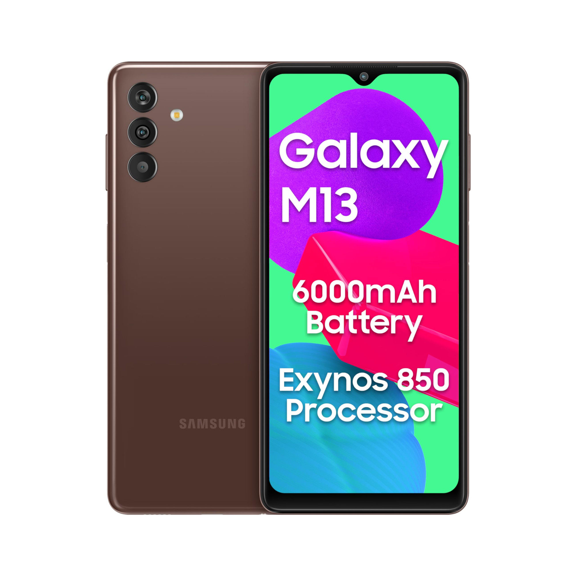 Samsung Galaxy M13 5G Stardust Brown 4GB 64GB Storage  5000mAh Battery  Upto 8GB RAM with RAM Plus